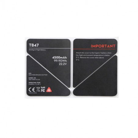 DJI Inspire 1 TB47 Battery Insulation Sticker