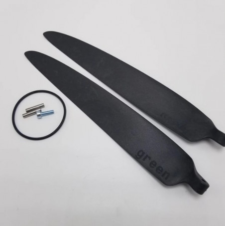 Quantum-Systems Trinity F90+ Change Front Propeller Green R3 Right