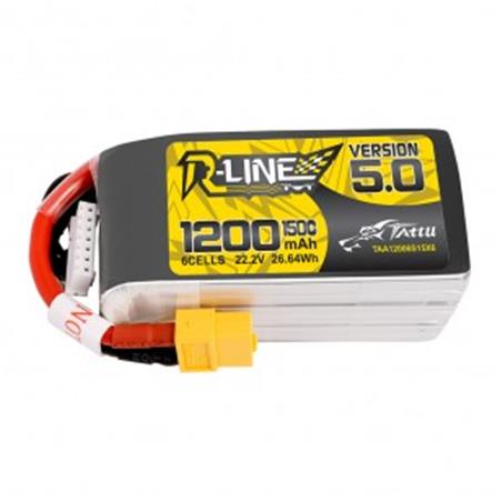 Tattu Bateria R-Line Version 5.0 1200mAh 22.2V 150C 6S1P