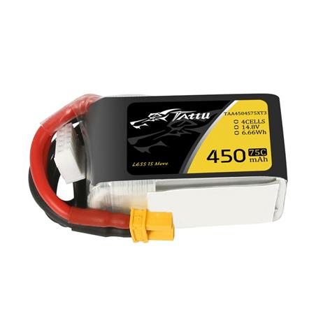 Tattu Bateria Lipo 450mAh 14.8V 4S1P