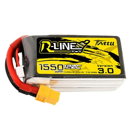 Tattu Bateria Lipo R-Line 1550mAh 95C 14.8V 4S1P