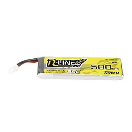 Tattu Bateria Lipo R-Line 500mAh 3.7V 1S1P 95C