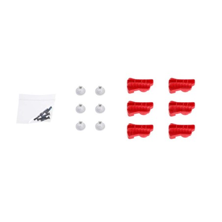 DJI Matrice 600 Red Rotatable Clamp Kit
